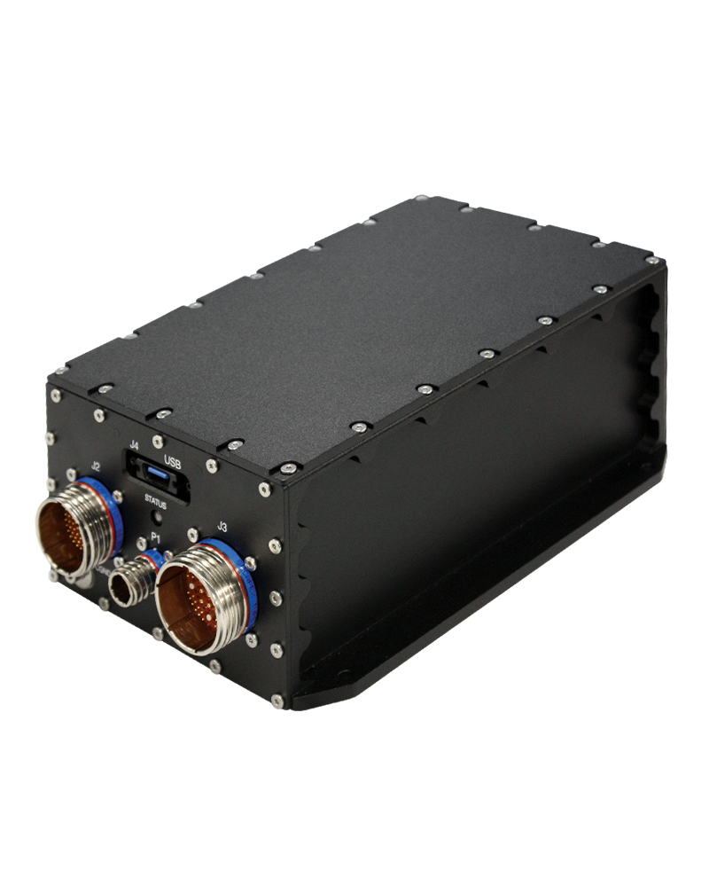 Fully rugged mission computer side