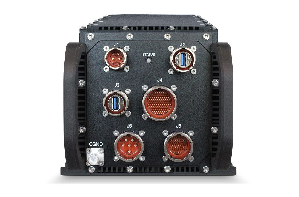 Fully rugged PRO mission computer front