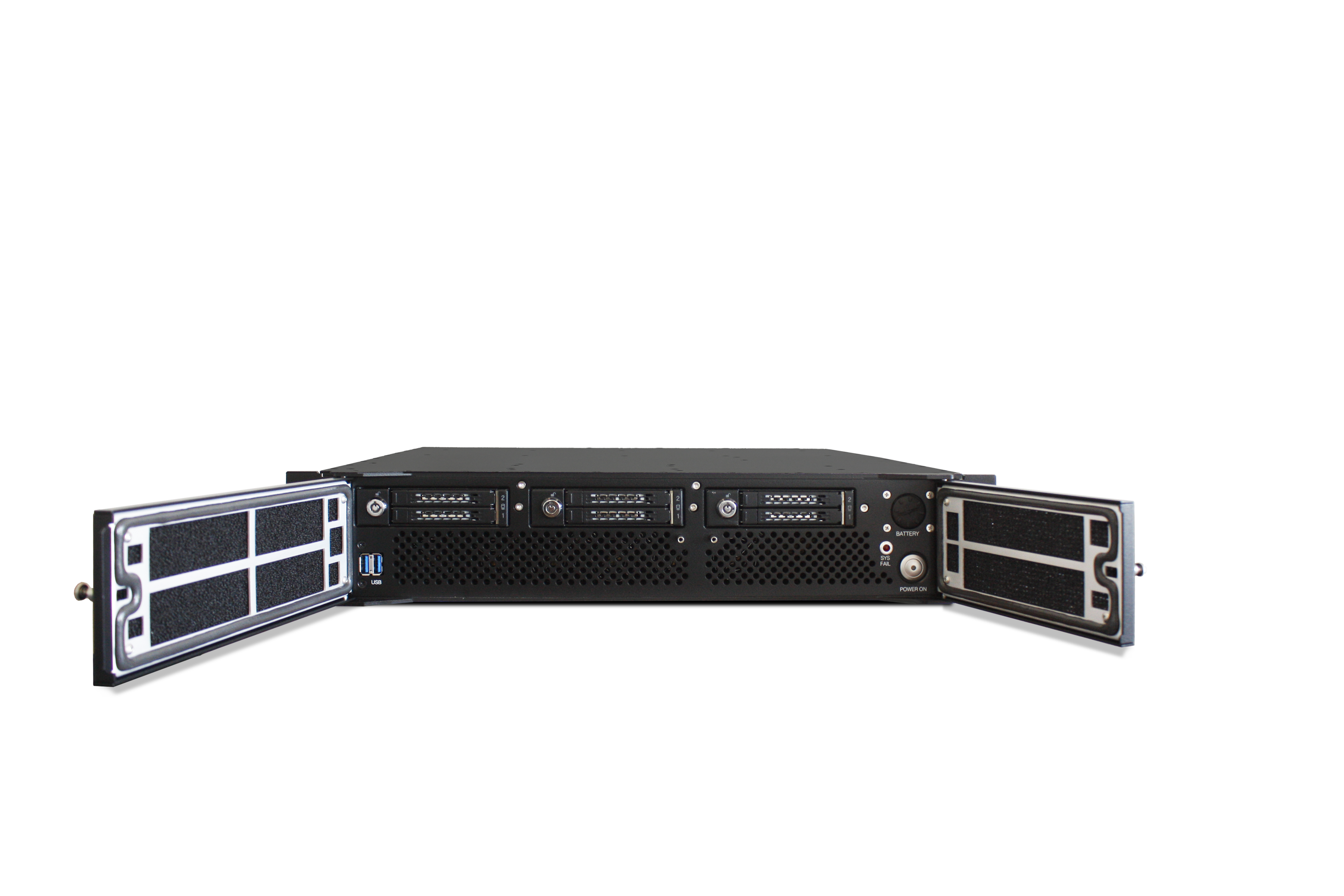 Extreme rugged server 2U open