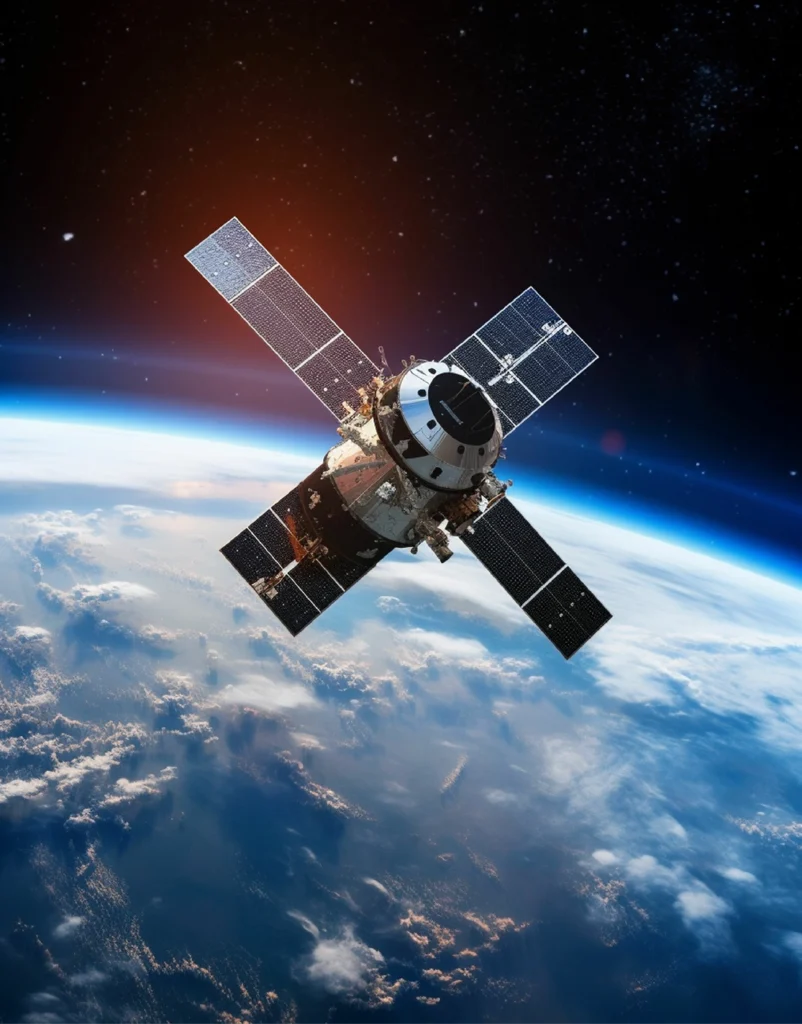 Satellite in orbit | Expando